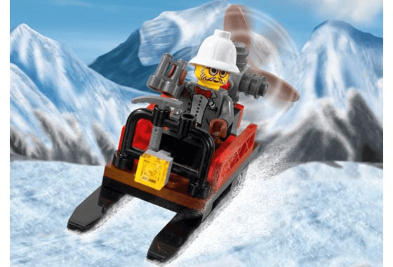 LEGO Mountain Sleigh {Kabaya Version} (7423-2) set, 2003