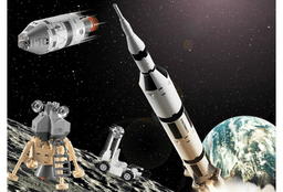 LEGO Saturn V Moon Mission (7468-1) set