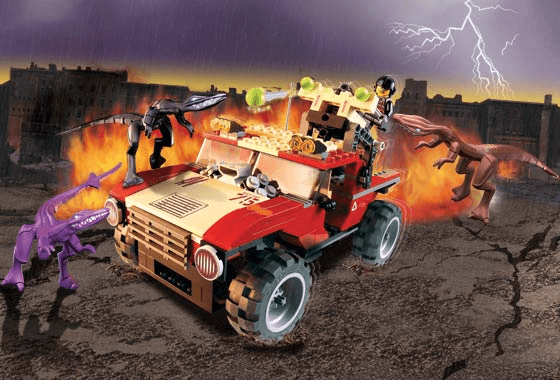 LEGO Fire Hammer vs. Mutant Lizards (7475-1) set, 2005