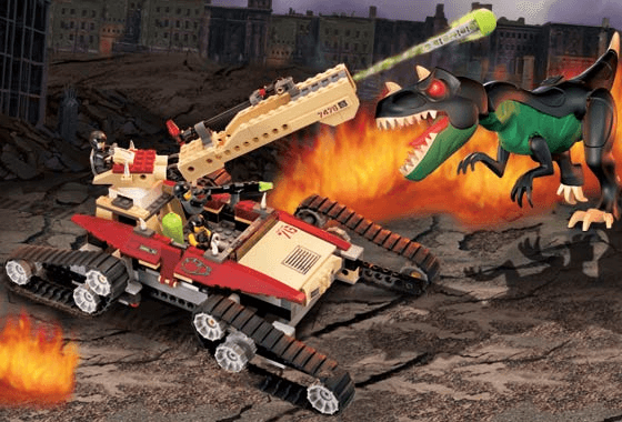 LEGO Iron Predator vs. T-Rex (7476-1) set, 2005