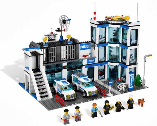 LEGO Police Station (7498-1) set, 2011