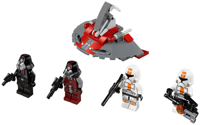 LEGO Republic Troopers vs. Sith Troopers (75001-1) set, 2013