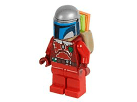 LEGO Advent Calendar 2013, Star Wars (Day 24) - Santa Jango Fett (75023-25) set, 2013