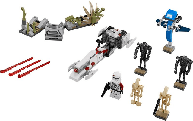 LEGO Battle on Saleucami (75037-1) set, 2014