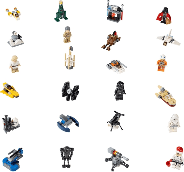 LEGO Advent Calendar 2014, Star Wars (75056-1) set, 2014