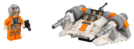 LEGO Snowspeeder (75074-1) set, 2015