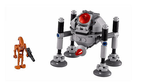LEGO Homing Spider Droid (75077-1) set, 2015