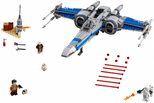 LEGO Resistance X-Wing Fighter (75149-1) set, 2016
