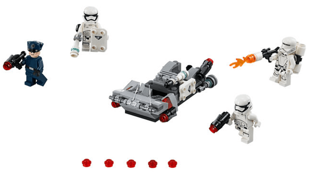 LEGO First Order Transport Speeder Battle Pack (75166-1) set, 2017