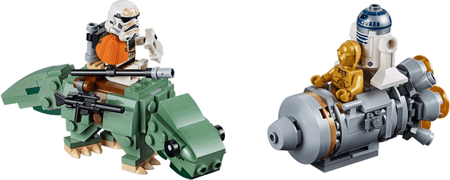 LEGO Escape Pod vs. Dewback Microfighters (75228-1) set, 2019
