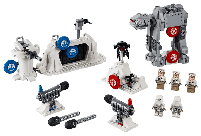 LEGO Action Battle Echo Base Defense (75241-1) set, 2019