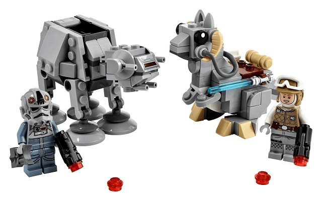 LEGO AT-AT vs Tauntaun Microfighters (75298-1) set, 2021