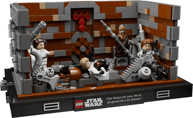 LEGO Death Star Trash Compactor Diorama (75339-1) set, 2022