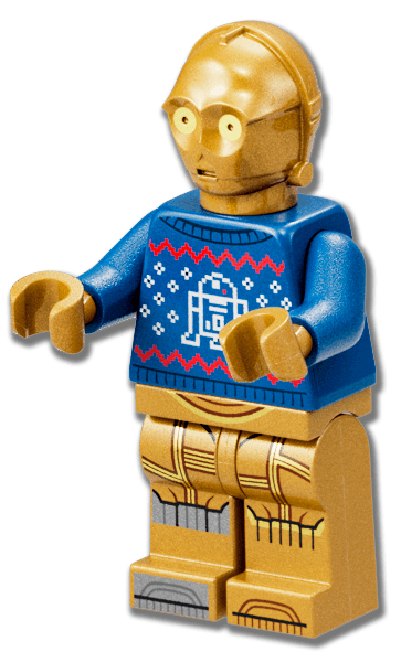 LEGO Advent Calendar 2022, Star Wars (Day  9) - Festive C-3PO (75340-10) set, 2022