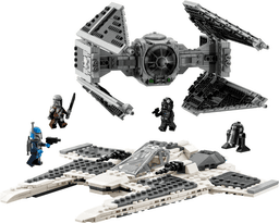 Mandalorian Fang Fighter vs TIE Interceptor