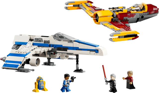 LEGO New Republic E-Wing vs. Shin Hati's Starfighter (75364-1) set, 2023