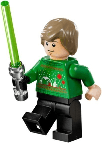 LEGO Advent Calendar 2024, Star Wars (Day 17) - Holiday Luke Skywalker (75395-18) set, 2024