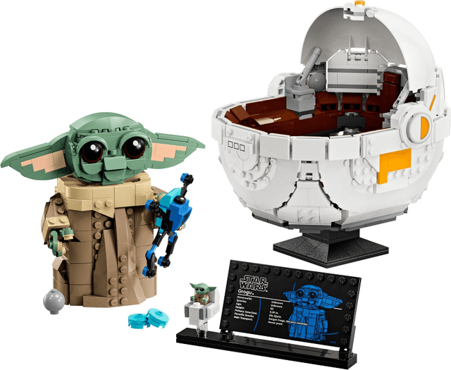 LEGO Grogu with Hover Pram (75403-1) set, 2025