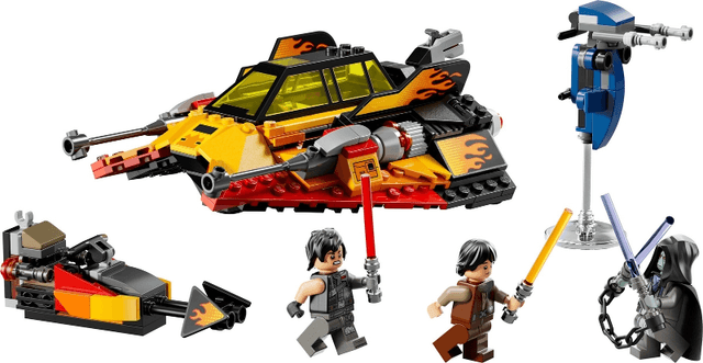 LEGO The Force Burner Snowspeeder (75414-1) set, 2025