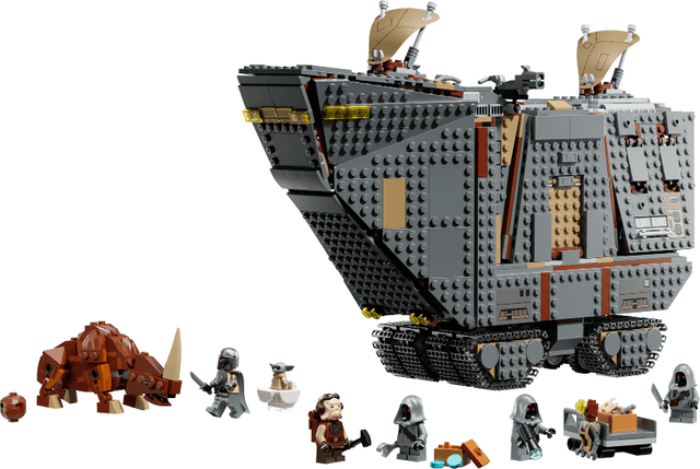LEGO Offworld Sandcrawler and Mudhorn (75453-1) set, 2026