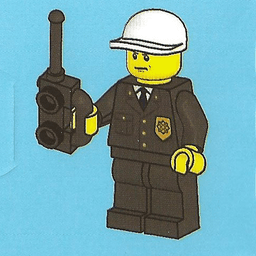 Advent Calendar 2011, City (Day 13) - Police Officer with Radio