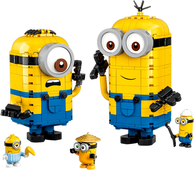 LEGO Brick-Built Minions and Their Lair (75551-1) set, 2020