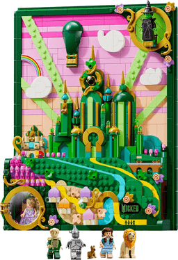 LEGO Emerald City Wall Art (75685-1) set