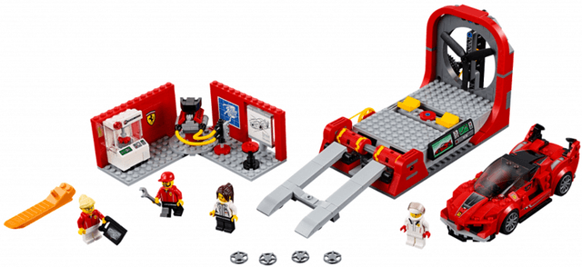 LEGO Ferrari FXX K & Development Center (75882-1) set, 2017