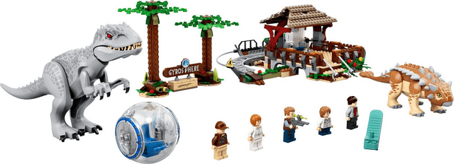 LEGO Indominus rex vs. Ankylosaurus (75941-1) set, 2020