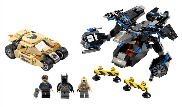 LEGO The Bat vs. Bane: Tumbler Chase (76001-1) set, 2013