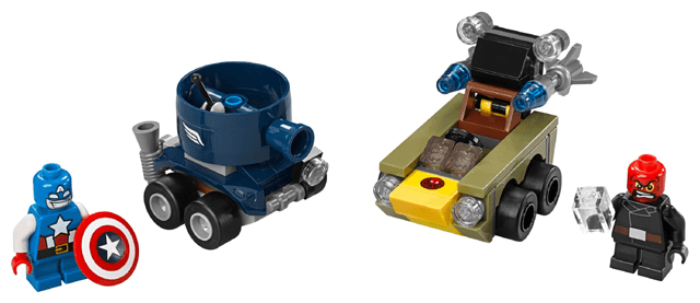 LEGO Mighty Micros: Captain America vs. Red Skull (76065-1) set, 2016