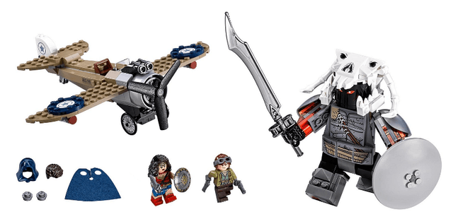 LEGO Wonder Woman Warrior Battle (76075-1) set, 2017