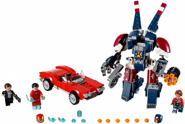 LEGO Iron Man: Detroit Steel Strikes (76077-1) set, 2017