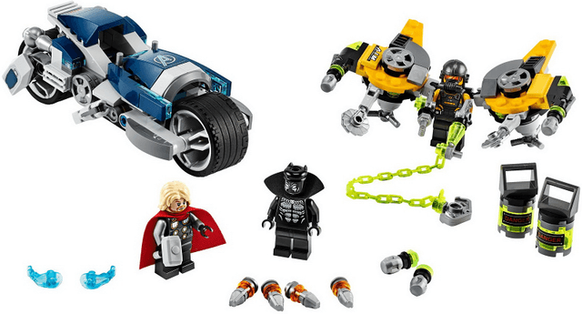 LEGO Avengers Speeder Bike Attack (76142-1) set, 2020