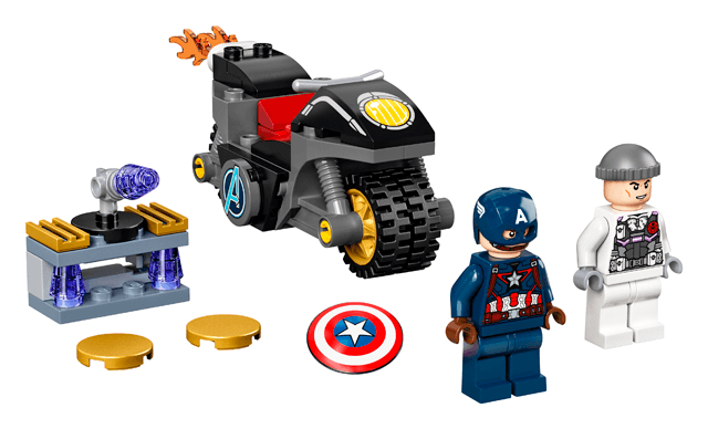 LEGO Captain America and Hydra Face-Off (76189-1) set, 2021