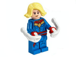 LEGO Advent Calendar 2021, Super Heroes, The Avengers (Day 15) - Captain Marvel (76196-16) set