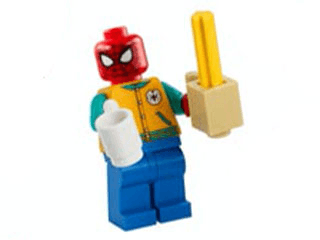 LEGO Advent Calendar 2021, Super Heroes, The Avengers (Day  7) - Spider-Man (76196-8) set, 2021