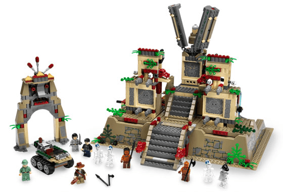 LEGO Temple of the Crystal Skull (7627-1) set, 2008