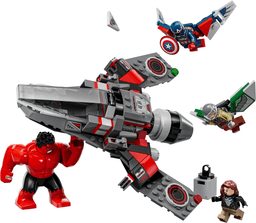 LEGO Captain America vs. Red Hulk Battle (76292-1) set