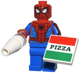 Advent Calendar 2024, Super Heroes, Spider-Man (Day  1) - Spider-Man with Pizza Box