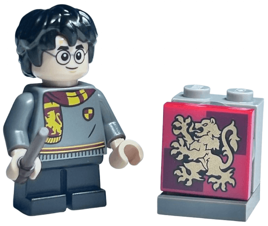 LEGO Advent Calendar 2024, Harry Potter (Day  1) - Harry Potter and Gryffindor Tile (76438-2) set, 2024