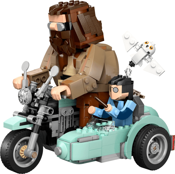 LEGO Hagrid & Harry's Motorcycle Ride (76443-1) set, 2025