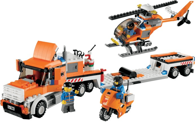 LEGO Helicopter Transporter (7686-1) set, 2009