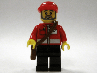 LEGO Advent Calendar 2009, City (Day 10) - Letter Carrier (7687-11) set, 2009