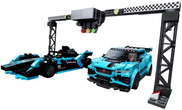 LEGO Formula E Panasonic Jaguar Racing GEN2 Car & Jaguar I-PACE eTROPHY (76898-1) set, 2020
