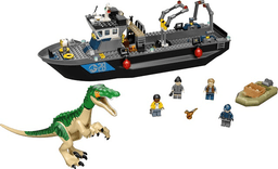 LEGO Baryonyx Dinosaur Boat Escape (76942-1) set