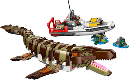LEGO Brick-Built Mosasaurus Boat Mission (76974-1) set