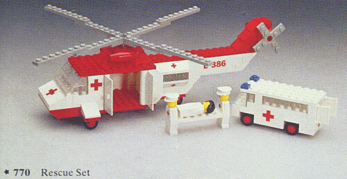 LEGO Rescue Set (770-1) set, 1976