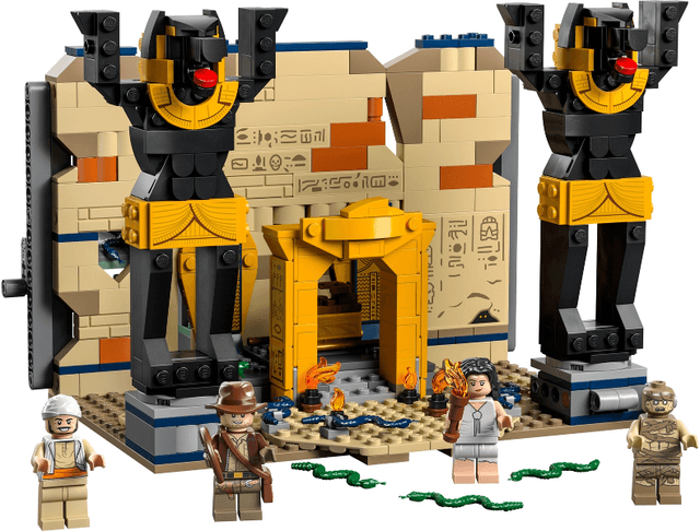 LEGO Escape from the Lost Tomb (77013-1) set, 2023