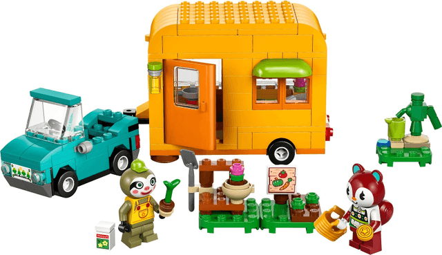 LEGO Leif's Caravan & Garden Shop (77054-1) set, 2025